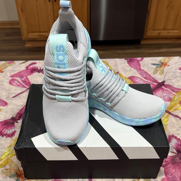 adidas Shoes - adidas Lite Racer rapt 7.0 K Sneakers in Gray and Blue